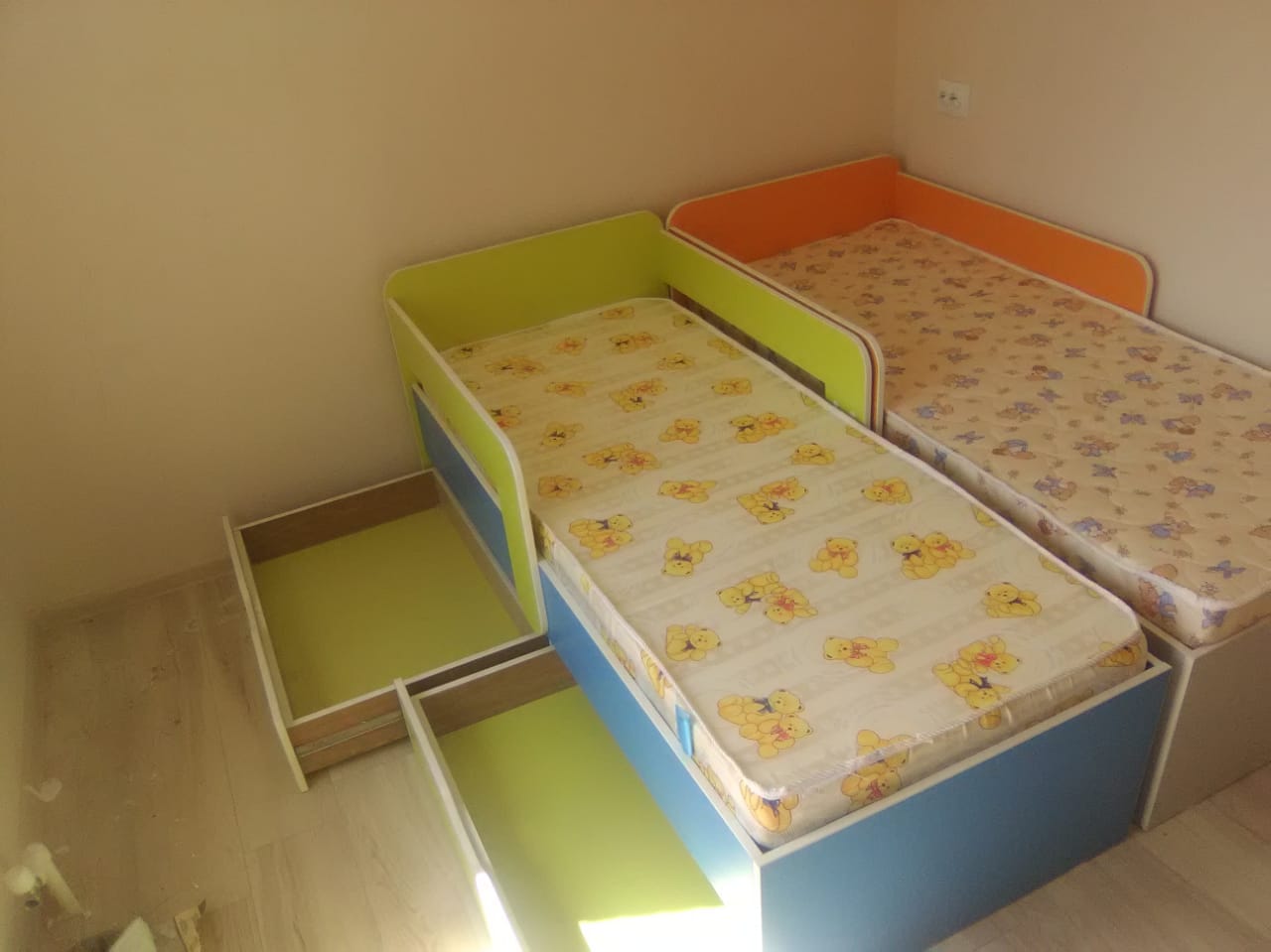 Детские кроватки с ящиками на заказ в Бердске и Новосибирске