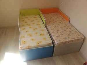 Детские кроватки с ящиками на заказ в Бердске и Новосибирске