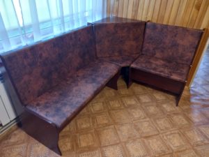 Мягкий угловой диванчик на кухню под заказ Бердск